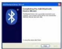TARGUS AMB09CA - Connexion à un logiciel Bluetooth: WIDCOMM ou Microsoft (Windows XP &amp; Windows Vista - 9