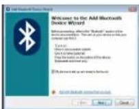 TARGUS AMB09CA - Connexion à un logiciel Bluetooth: WIDCOMM ou Microsoft (Windows XP &amp; Windows Vista - 4