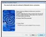 TARGUS AMB09CA - Connexion à un logiciel Bluetooth: TOSHIBA (Windows Vista) - 2