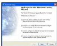 TARGUS AMB09CA - Connexion à un logiciel Bluetooth: WIDCOMM ou Microsoft (Windows XP &amp; Windows Vista - 3