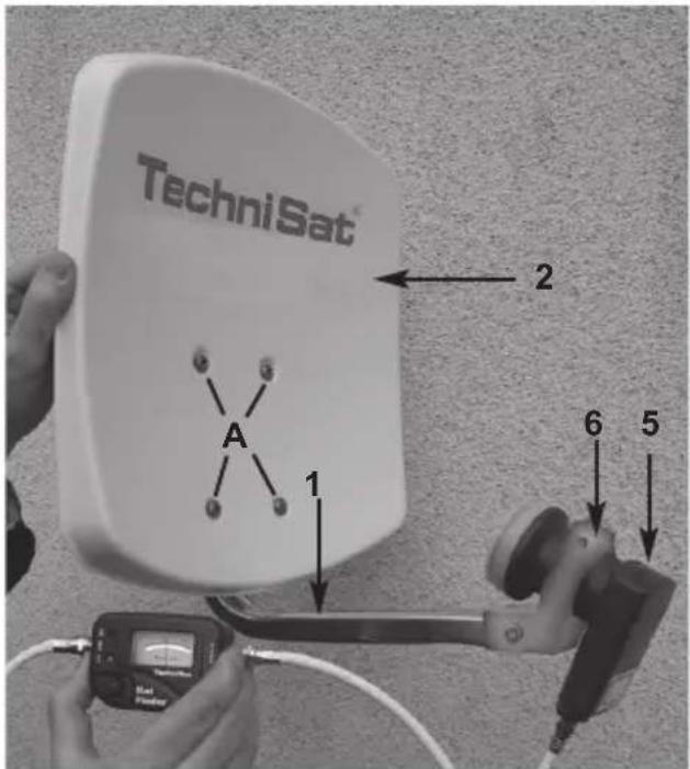 TECHNISAT DigiDish 45 - Objem dodávky (viz ilustraci 1 a 2) - 5