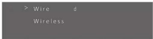 TEAC NSX1 - Setting up a wired network connection by using DHCP - 1
