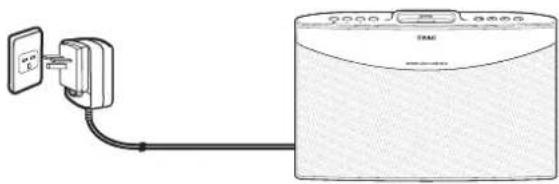 TEAC NSX1 - Connecting the power - 2