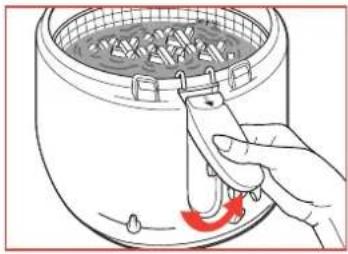 TEFAL MaxiFry FF1001 - En fin de cuisson - 1