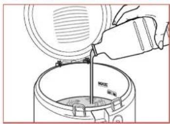 TEFAL MaxiFry FF1001 - Vullen van de binnenpan - 1