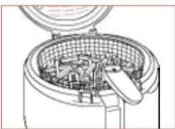 TEFAL MaxiFry FF1001 - At the end of cooking time - 2