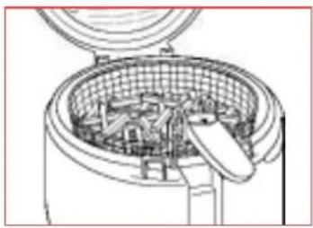 TEFAL MaxiFry FF1001 - En fin de cuisson - 2