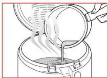 TEFAL MaxiFry FF1001 - Füllen Sie den Frittierbehälter - 2