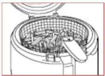 TEFAL MaxiFry FF1001 - Am Ende der Frittierzeit - 2
