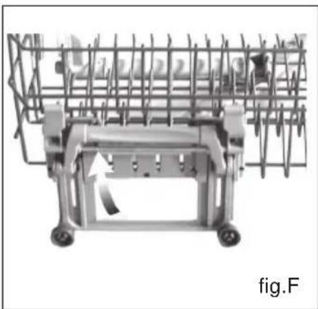 TEKA DW6 42 FI - Comment utiliser le panier supérieur - 1