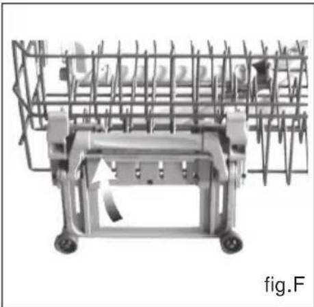 TEKA DW6 42 FI - como utiliser la cesta inferior - 4