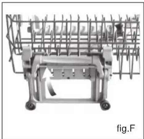 TEKA DW6 42 FI - Como utiliser o cesto superior - 1