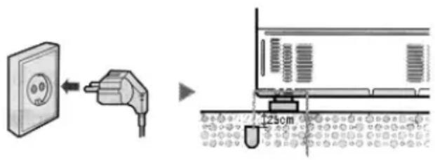TEKA NF 340 D - Use of an earthed socket exclusively - 1