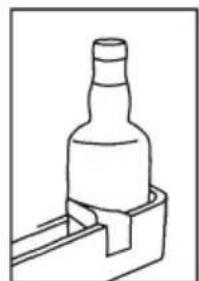 TEKA FT1 410 - Ferma bottiglie (In alcuni modelli) - 1