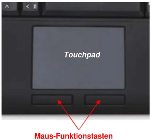 KeySonic ACK540RF+ - Touchpad - 1