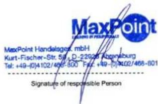 KeySonic ACK540RF+ - Declaration of Conformity - 1