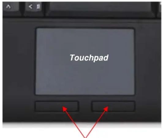 KeySonic ACK540RF+ - Touchpad - 1