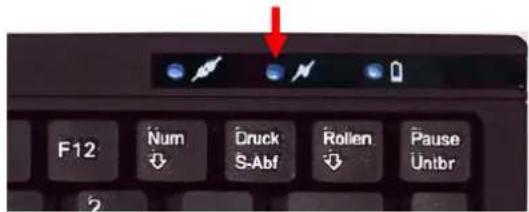 KeySonic ACK540RF+ - New-synchronisation of the radio channel - 2