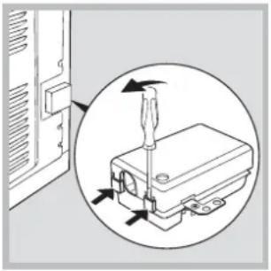 HOTPOINT-ARISTON FT 850.1 IX HA - Montaje del cable de alimentación eléctrica - 1