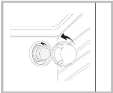 HOTPOINT-ARISTON FT 850.1 IX HA - Sostituire la lampadina - 1