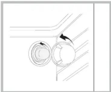 HOTPOINT-ARISTON FT 850.1 IX HA - Sustituir la bombilla - 1