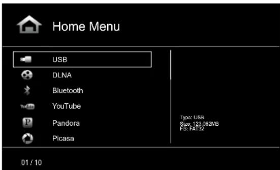 HARMAN KARDON BDS 277BQ230B2 - Lecture de fichiers à partir de périphériques USB et disques de données - 1