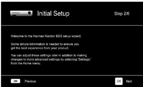 HARMAN KARDON BDS 277BQ230B2 - Réglages initiaux - 2