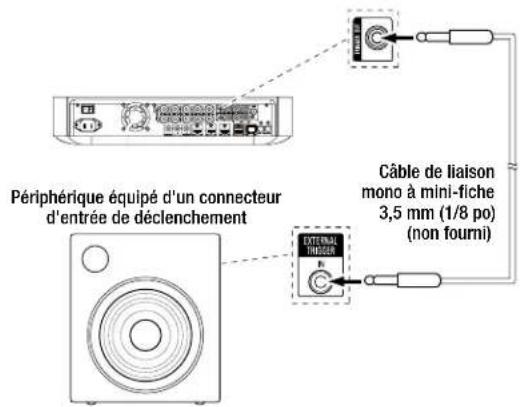 HARMAN KARDON BDS 277BQ230B2 - Branchez la sortie de déclenchement du caisson de basses - 1