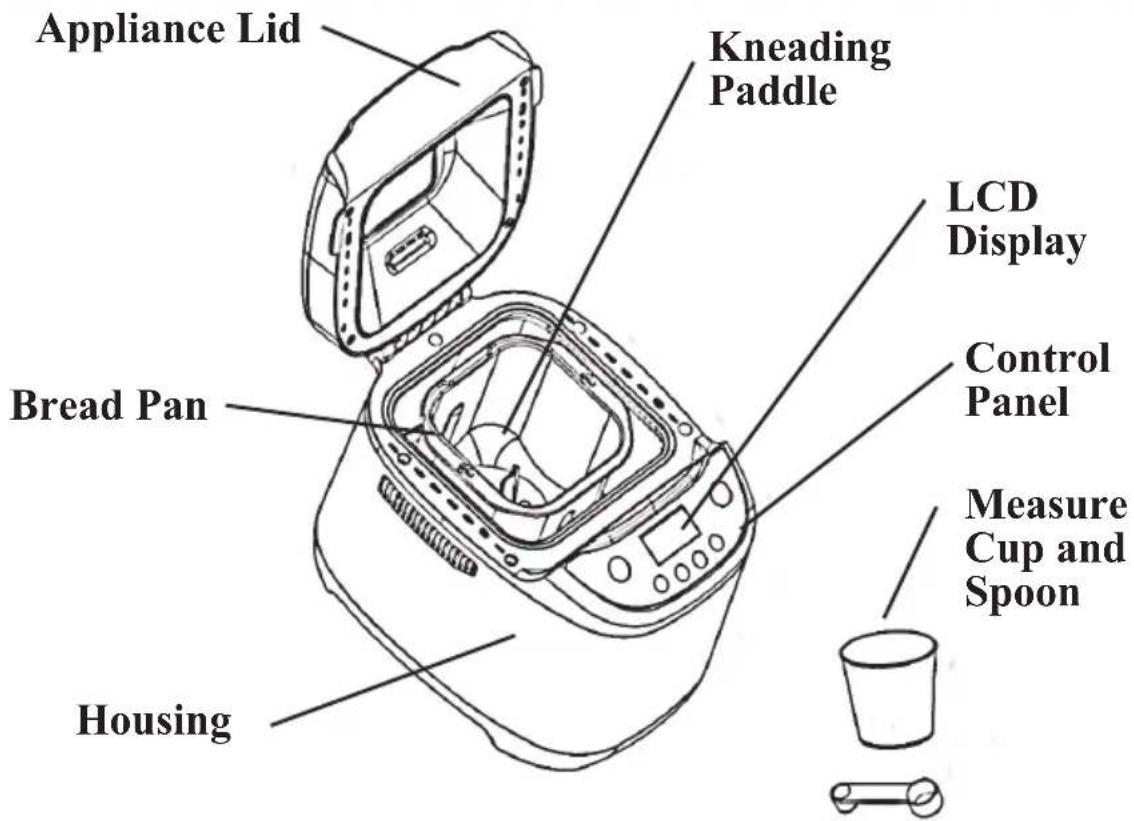 Nesco BDM100 - Parts - 1