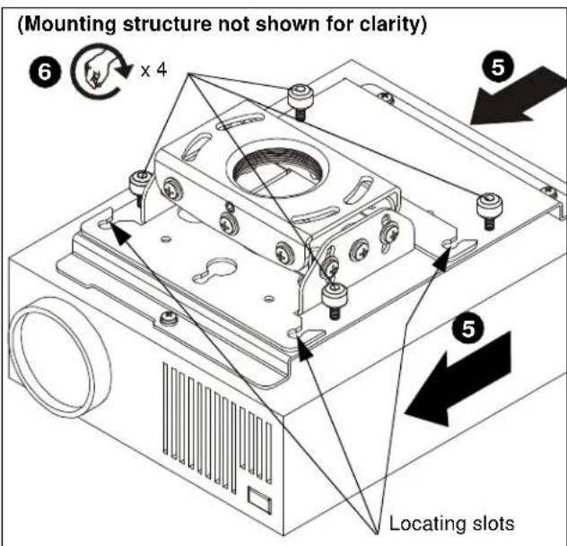 Chief RPEUW - Installing Projector with Interface Bracket - 3
