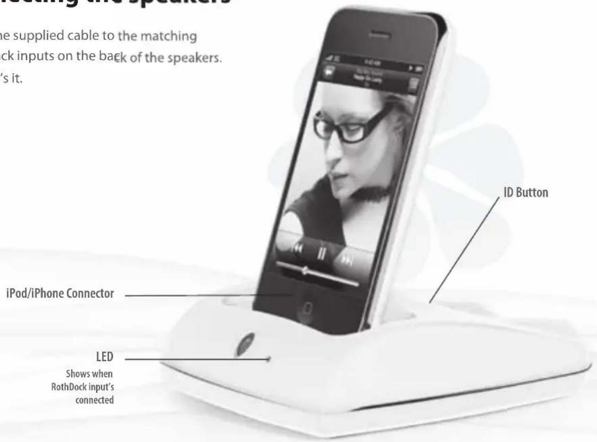 Roth Charlie 2.0 - Connecting the speakers - 1