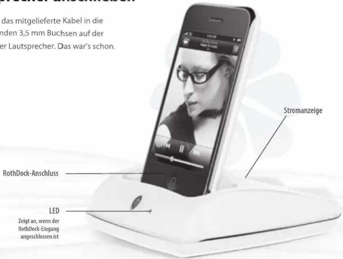 Roth Charlie 2.1 - Laatsprecher anschließen - 1