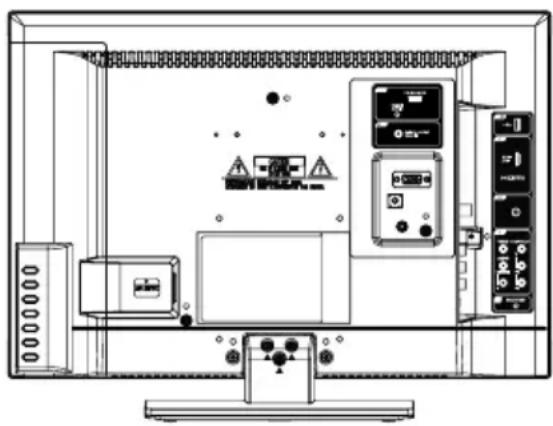 SANSUI SLED1937 - Location of the required marking - 1