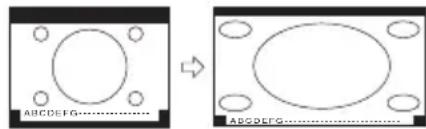 SANSUI SLED1937 - Cinema Wide3 (for letter box programs with subtitles) - 1