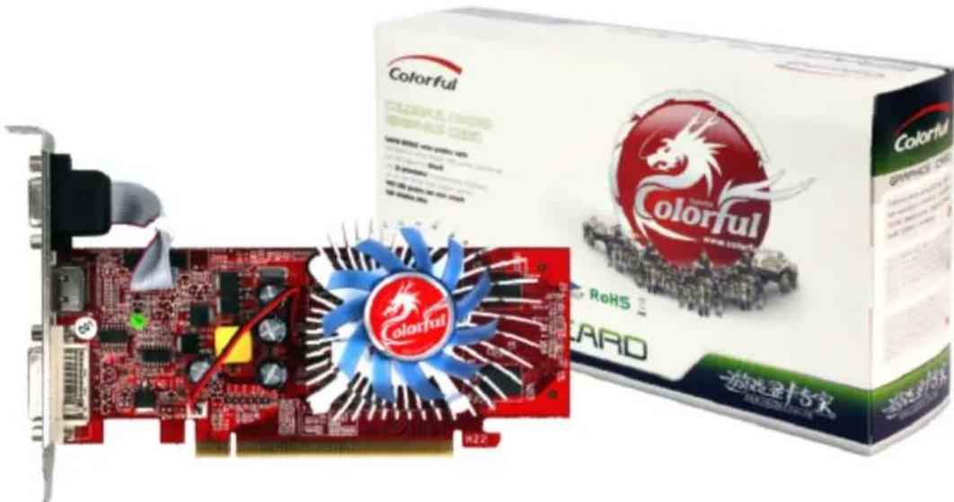Colorful GeForce G210 - Parts of obthbggpplics: - 5