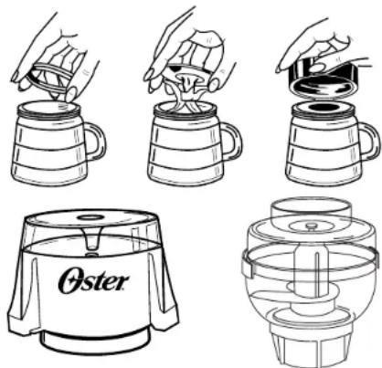 OSTER 4107 - MINI JARS - 1
