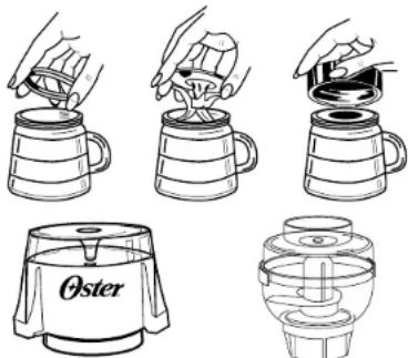OSTER 4107 - VASOS MINI - 1