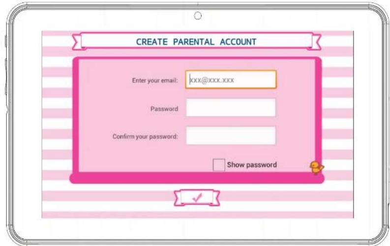 INGO SGM20143 - Set parental account - 2