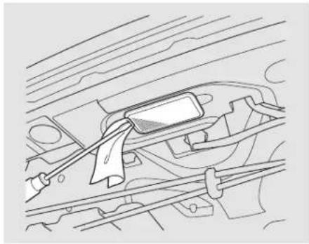 Honda Civic (2001) - Remplacement d'une ampoule du coffre - 1