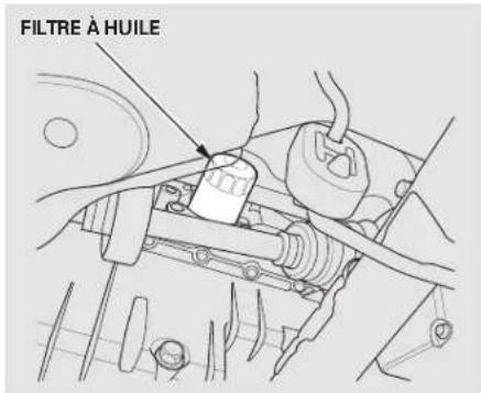 Honda Civic (2001) - Changement de I'huile et du filtré - 2