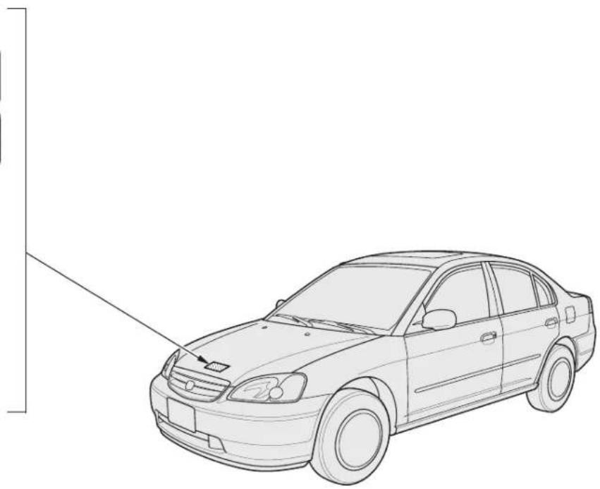 Honda Civic (2001) - WARNING - 1