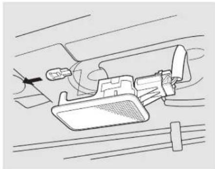 Honda Civic (2001) - Remplacement d'une ampoule du coffre - 2