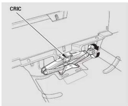 Honda Civic (2001) - Changement d'un pneu creve - 1