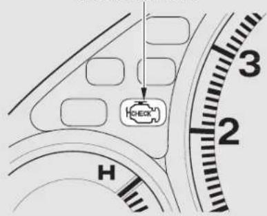 Honda Civic (2001) - Témoin du système de charge - 2