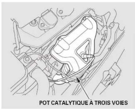 Honda Civic (2001) - Pot catalytique à trois voies - 2