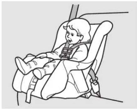 Honda Civic (2001) - Protection des enfants en bas âge - 1