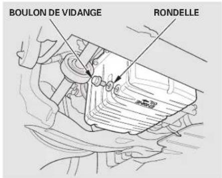 Honda Civic (2001) - Changement de I'huile et du filtré - 1