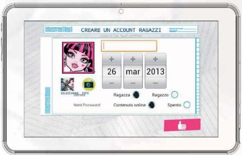 INGO Tablet Premium 7 - Create an Account Figli - 1
