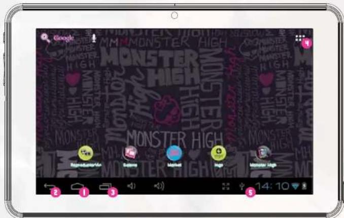 INGO Tablet Premium 7 - Interface Android - 1