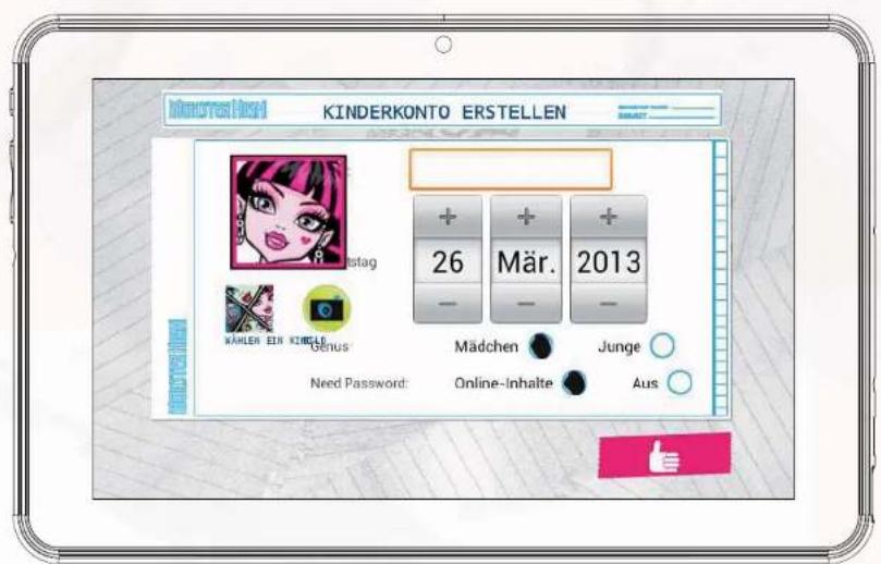 INGO Tablet Premium 7 - Einrichten eines Kinderkontos - 1